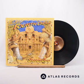 Status Quo In Search Of The Fourth Chord LP Vinyl Record - Front Cover & Record