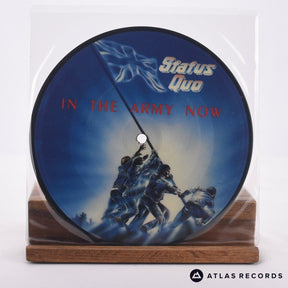 Status Quo In The Army Now 7" Vinyl Record - Front Cover & Record
