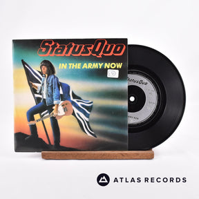 Status Quo In The Army Now 7" Vinyl Record - Front Cover & Record