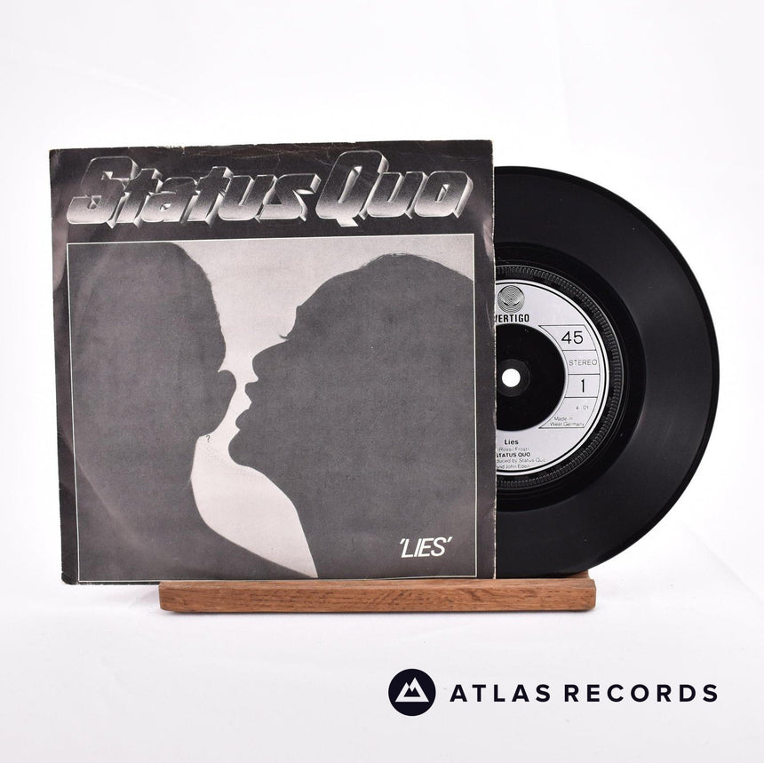 Status Quo Lies 7" Vinyl Record - Front Cover & Record