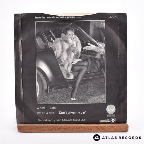 Status Quo - Lies - 7" Vinyl Record - VG+/EX