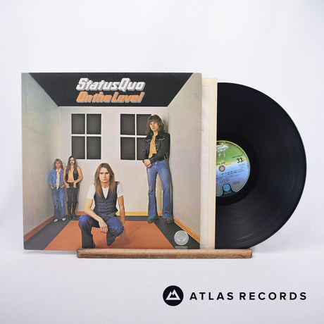 Status Quo On The Level LP Vinyl Record - Front Cover & Record
