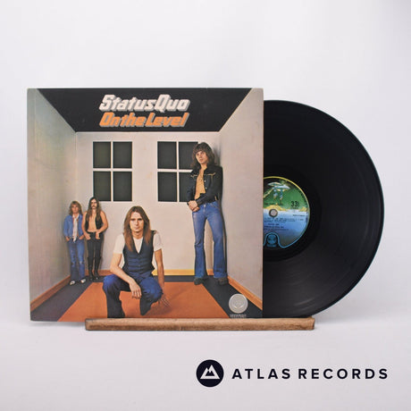 Status Quo On The Level LP Vinyl Record - Front Cover & Record
