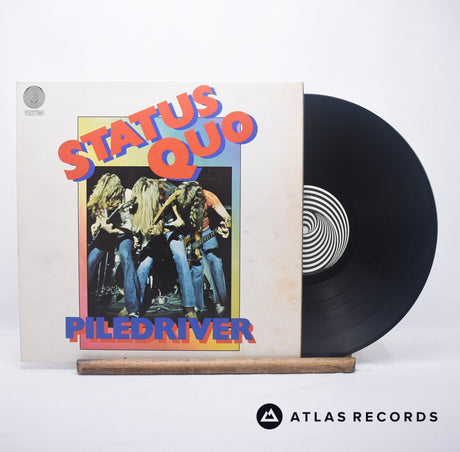 Status Quo Piledriver LP Vinyl Record - Front Cover & Record