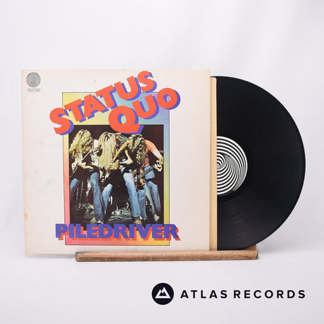 Status Quo Piledriver LP Vinyl Record - Front Cover & Record