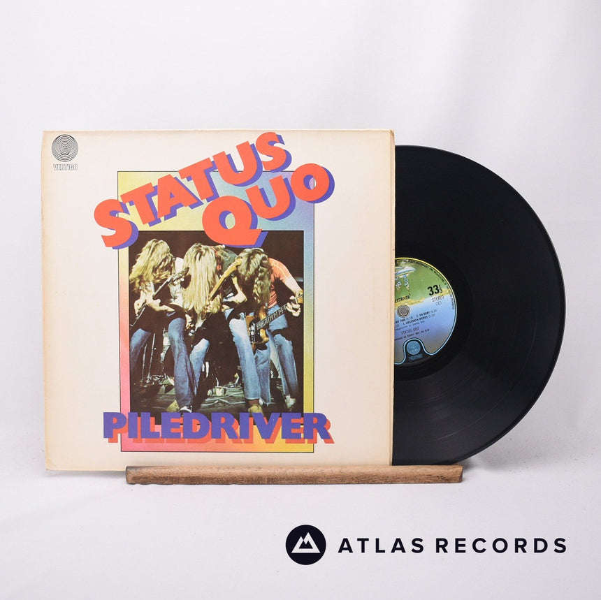 Status Quo - Piledriver - Repress Gatefold LP Vinyl Record - VG+/VG+