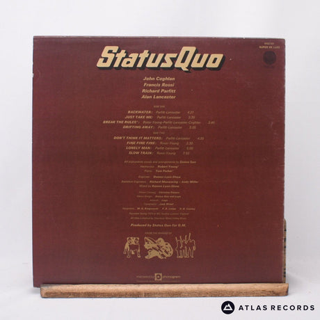 Status Quo - Quo - Bilbo Lyric Sheet LP Vinyl Record - VG+/EX