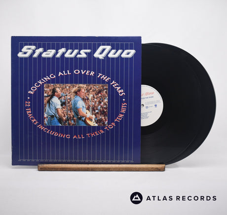 Status Quo Rocking All Over The Years Double LP Vinyl Record - Front Cover & Record