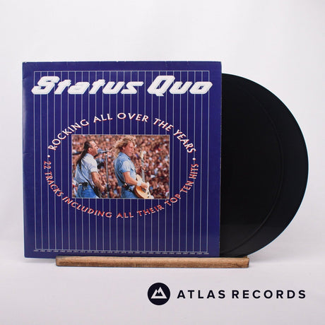 Status Quo Rocking All Over The Years 2 x LP Vinyl Record - Front Cover & Record