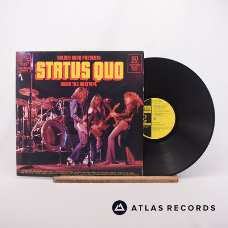 Status Quo Status Quo - Down The Dustpipe LP Vinyl Record - Front Cover & Record