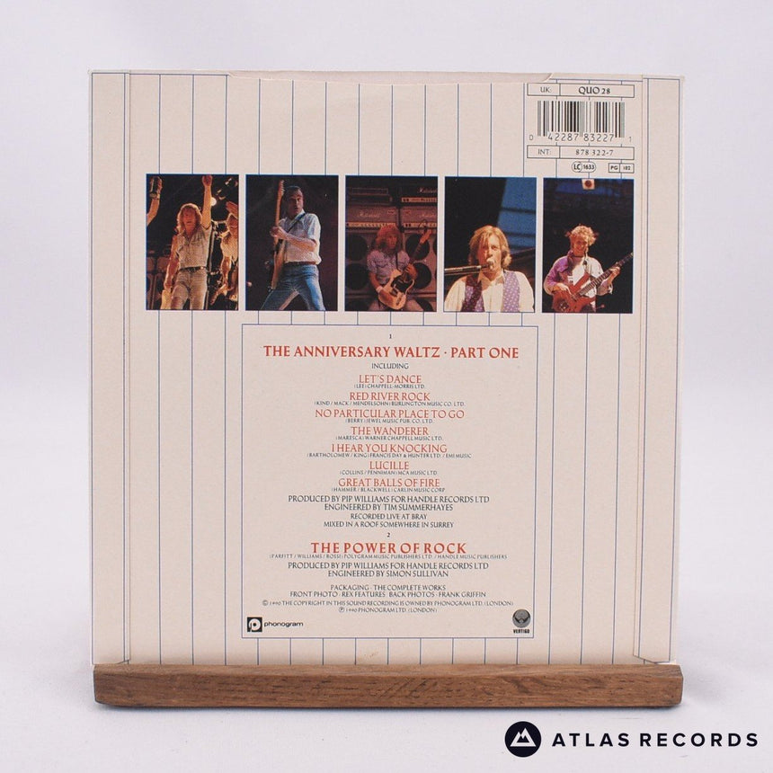 Status Quo - The Anniversary Waltz - 7" Vinyl Record - EX/EX