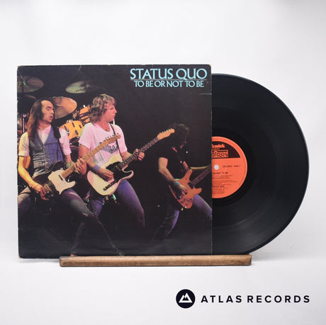 Status Quo To Be Or Not To Be LP Vinyl Record - Front Cover & Record
