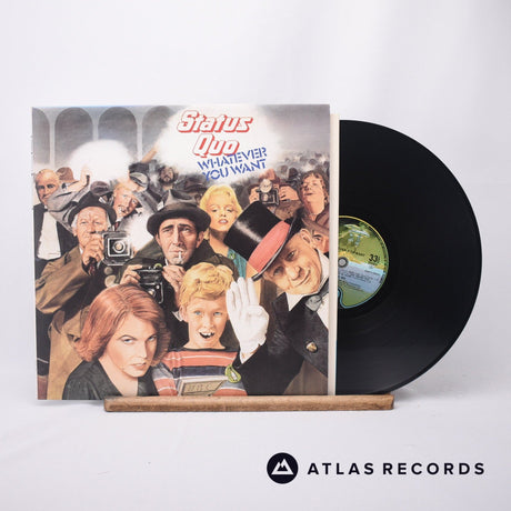 Status Quo Whatever You Want LP Vinyl Record - Front Cover & Record