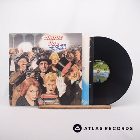 Status Quo Whatever You Want LP Vinyl Record - Front Cover & Record