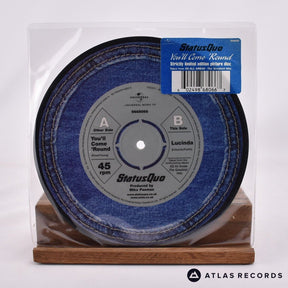 Status Quo You'll Come 'Round 7" Vinyl Record - Front Cover & Record