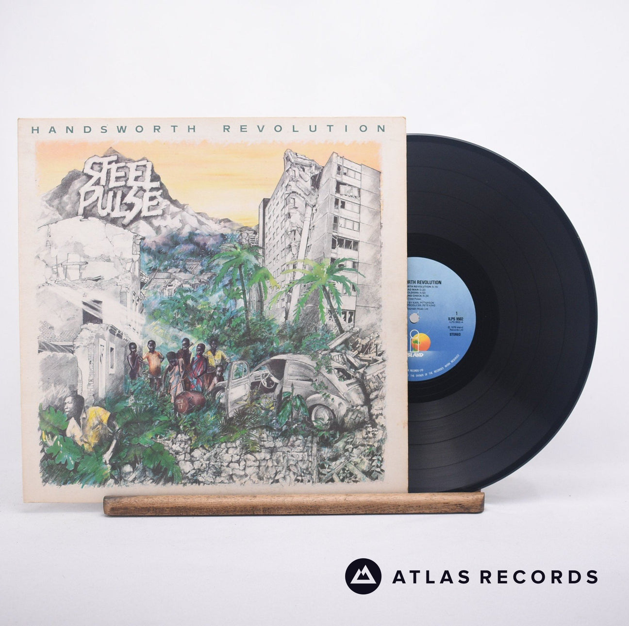 Steel Pulse Handsworth Revolution LP Vinyl Record - Front Cover & Record