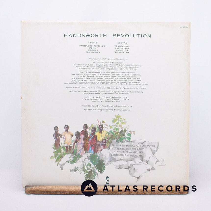 Steel Pulse - Handsworth Revolution - A-2 B-1 LP Vinyl Record - VG+/EX
