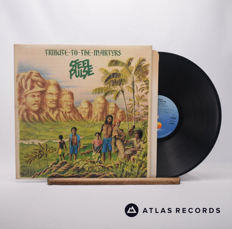 Steel Pulse Tribute To The Martyrs LP Vinyl Record - Front Cover & Record