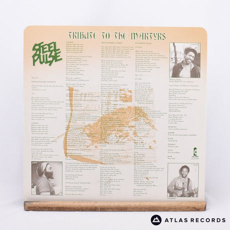 Steel Pulse - Tribute To The Martyrs - Jonz LP Vinyl Record - EX/EX
