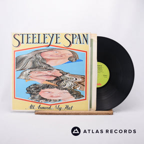 Steeleye Span All Around My Hat LP Vinyl Record - Front Cover & Record
