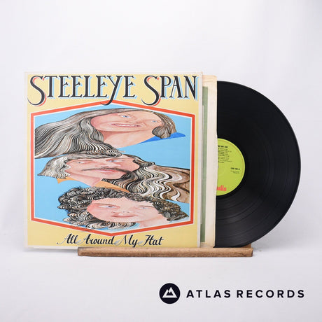 Steeleye Span All Around My Hat LP Vinyl Record - Front Cover & Record