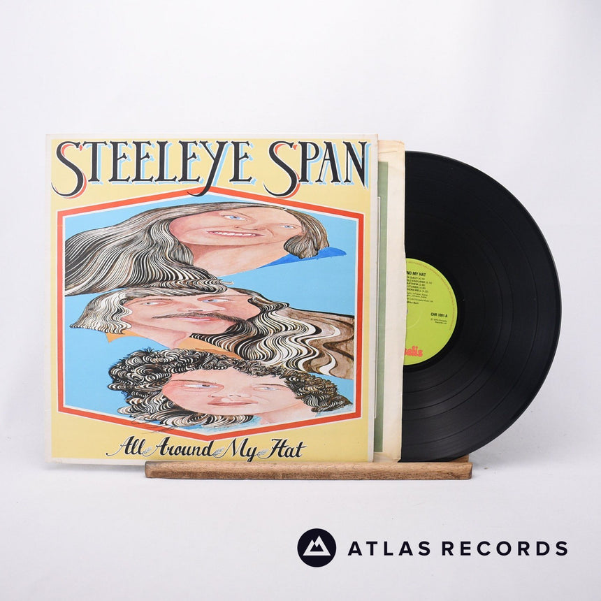 Steeleye Span All Around My Hat LP Vinyl Record - Front Cover & Record