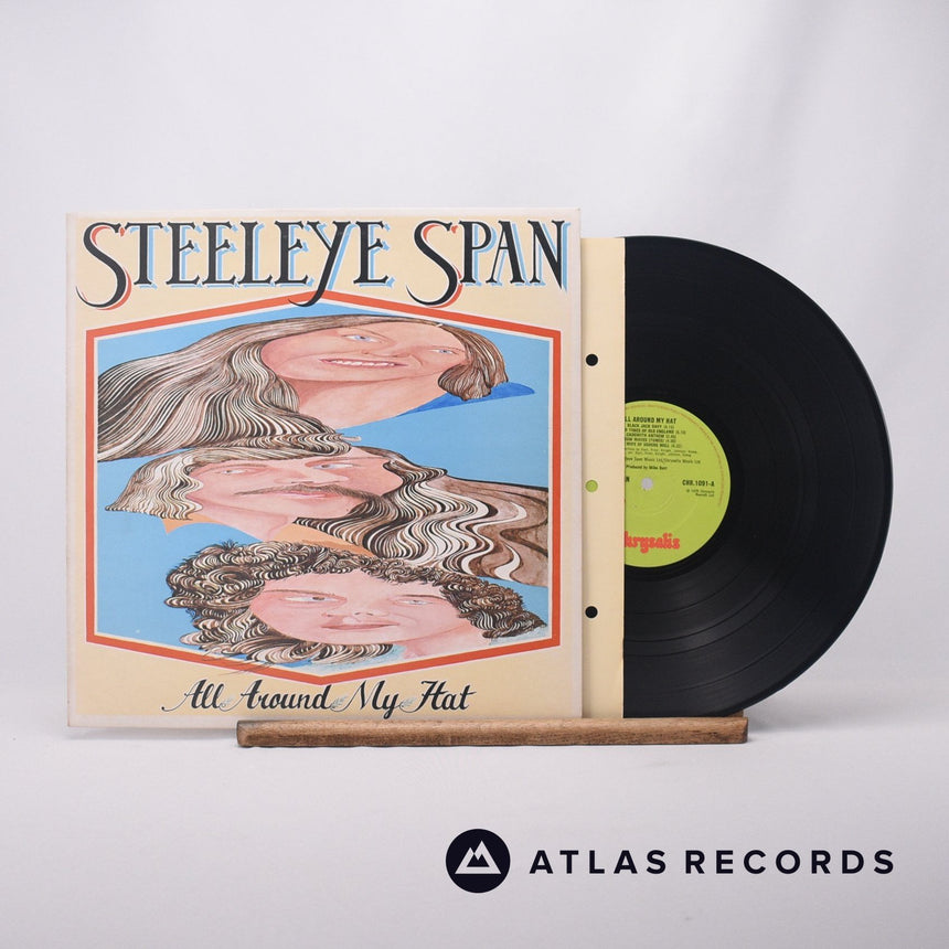 Steeleye Span All Around My Hat LP Vinyl Record - Front Cover & Record