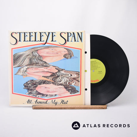 Steeleye Span All Around My Hat LP Vinyl Record - Front Cover & Record
