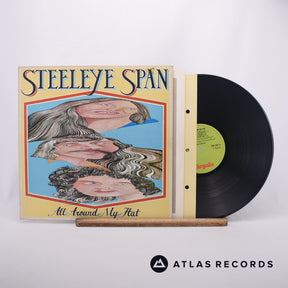 Steeleye Span All Around My Hat LP Vinyl Record - Front Cover & Record