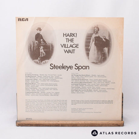 Steeleye Span - Hark! The Village Wait - Insert LP Vinyl Record - EX/EX
