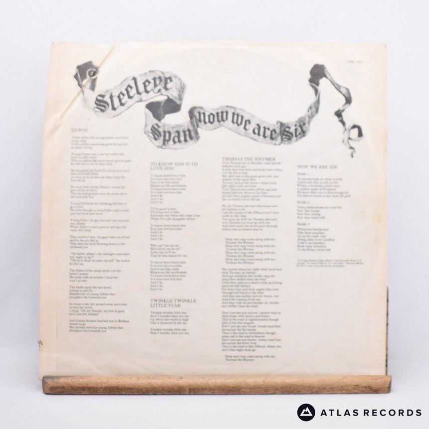 Steeleye Span - Now We Are Six - Porky LP Vinyl Record - VG+/VG+