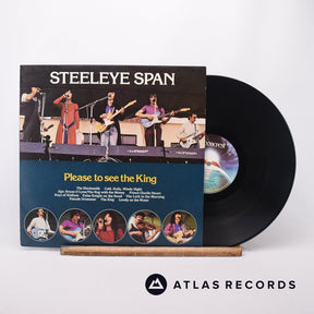 Steeleye Span Please To See The King LP Vinyl Record - Front Cover & Record