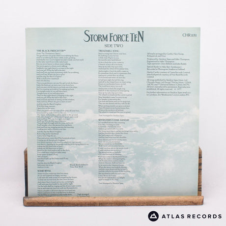 Steeleye Span - Storm Force Ten - Lyric Sheet LP Vinyl Record - VG+/EX