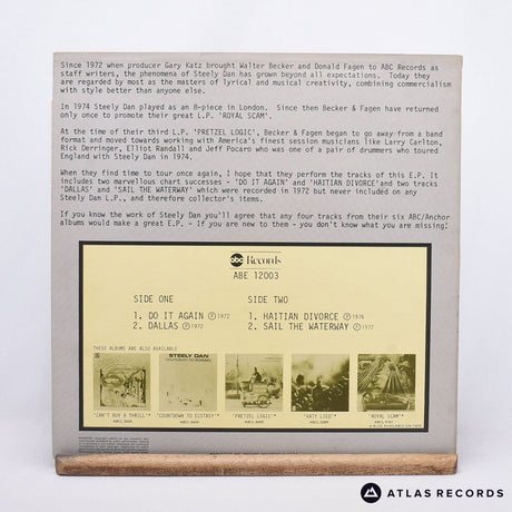 Steely Dan - Four Tracks From Steely Dan - 12" Vinyl Record - EX/EX