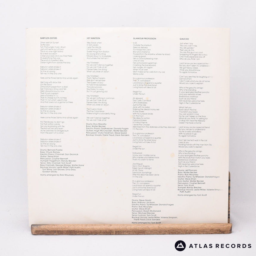 Steely Dan - Gaucho - Bilbo A1 B2 LP Vinyl Record - EX/VG+