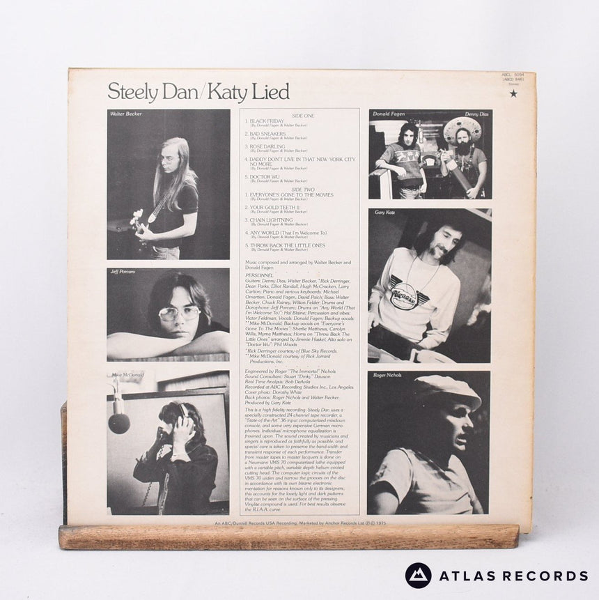 Steely Dan - Katy Lied - Second Press A-3U B-3U LP Vinyl Record - EX/VG+