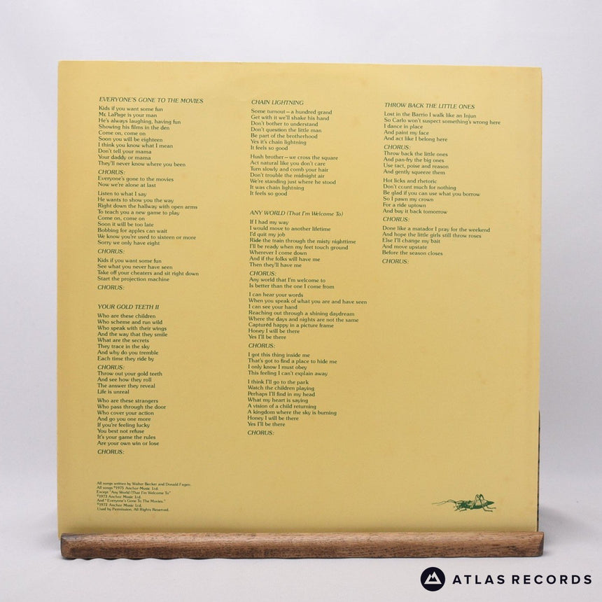 Steely Dan - Katy Lied - Repress A4 B-4 LP Vinyl Record - EX/VG+