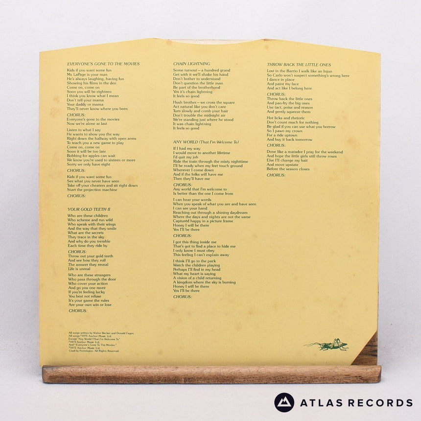 Steely Dan - Katy Lied - First Uk Press A-2U B-2U LP Vinyl Record - EX/VG+
