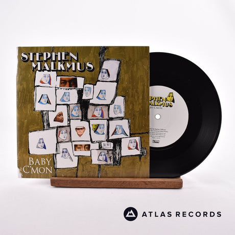 Stephen Malkmus Baby C'Mon 7" Vinyl Record - Front Cover & Record