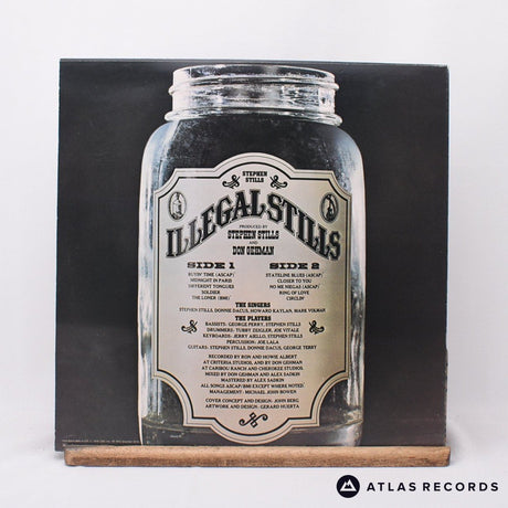 Stephen Stills - Illegal Stills - Lyric Sheet LP Vinyl Record - EX/EX