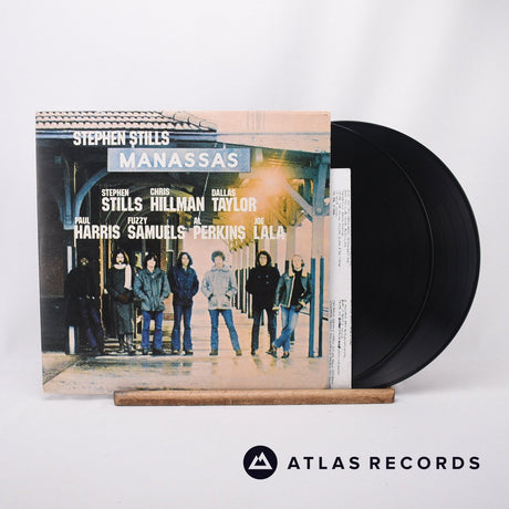Stephen Stills Manassas 2 x LP Vinyl Record - Front Cover & Record