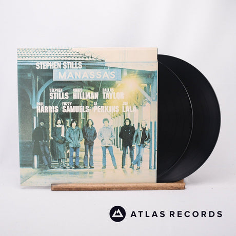 Stephen Stills Manassas 2 x LP Vinyl Record - Front Cover & Record