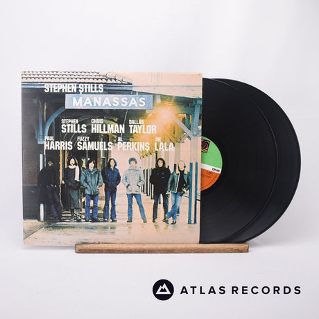 Stephen Stills Manassas 2 x LP Vinyl Record - Front Cover & Record