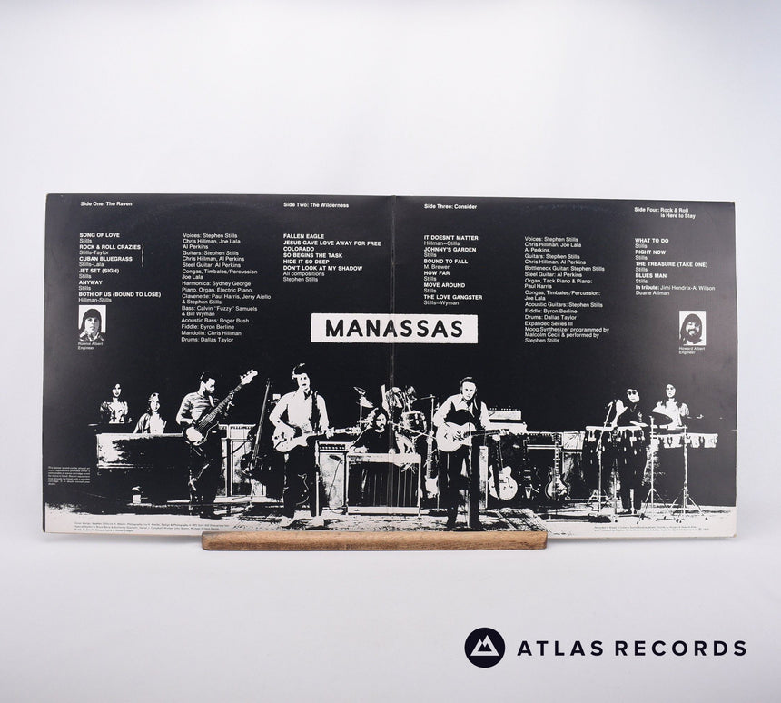 Stephen Stills - Manassas - Poster Gatefold 2 x LP Vinyl Record - EX/EX