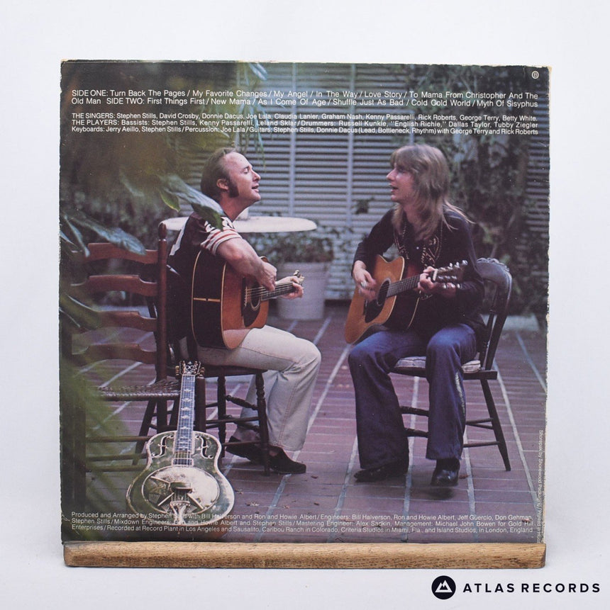 Stephen Stills - Stills - Lyric Sheet LP Vinyl Record - VG+/EX