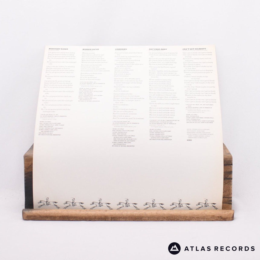 Stephen Stills - Thoroughfare Gap - Lyric Sheet LP Vinyl Record - EX/EX