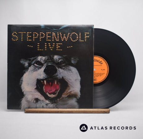 Steppenwolf Live LP Vinyl Record - Front Cover & Record