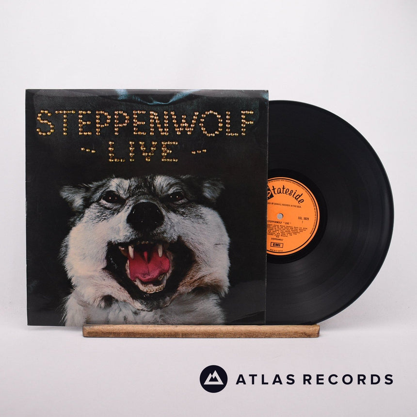 Steppenwolf Live LP Vinyl Record - Front Cover & Record