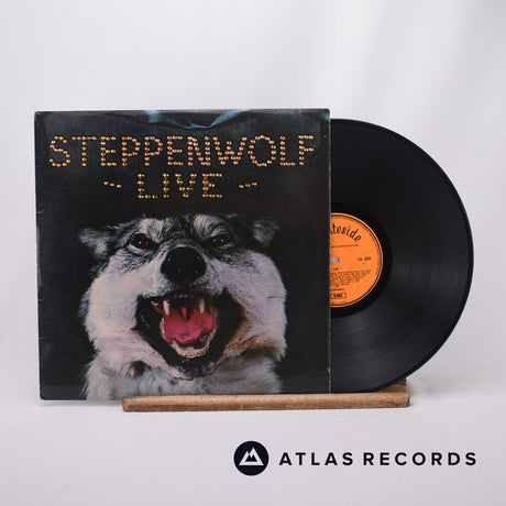 Steppenwolf Live LP Vinyl Record - Front Cover & Record
