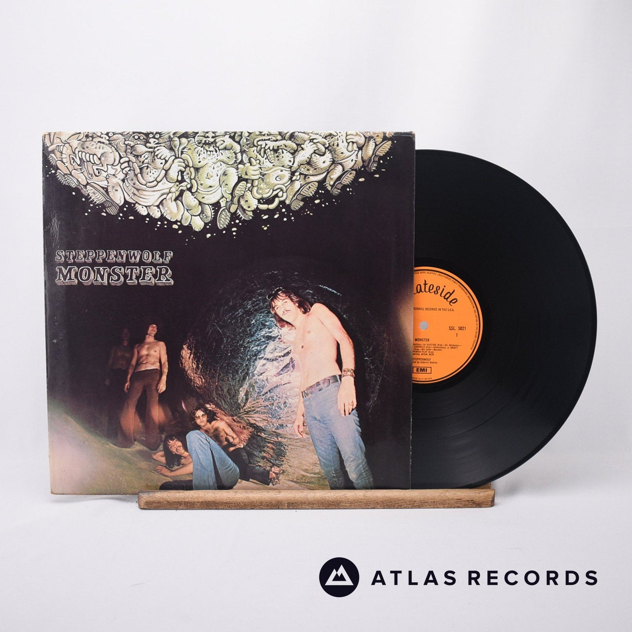 Steppenwolf Monster LP Vinyl Record - Front Cover & Record